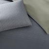 Lenjerie pat bumbac ranforce TAC Marwen linii gri 200x220
