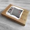 Lenjerie de pat dublu Craciun 3D, bumbac 100% ranforce, Emory