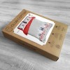 Lenjerie de pat dublu Craciun 3D, bumbac 100% ranforce, Gnomi