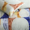 Lenjerie pat dublu bumbac ranforce, model geometric, TAC Axel