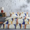 Lenjerie pat dublu bumbac ranforce, model geometric, TAC Axel