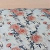 Lenjerie de pat dublu cu elastic Floral Whisper Cotton Pro Pucioasa bumbac ranforce premium model cu bujori