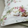 Lenjerie de pat dublu cu elastic Paradise of Butterfly fluturi Cotton Pro Pucioasa bumbac ranforce premium model floral cu fluturi