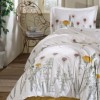 lenjerie pat dublu bumbac 100% ranforce Diba cu papadii 200x220
