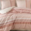 Lenjerie pat dublu bumbac 100% ranforce Latrina cu forme geometrice