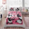 Lenjerie de pat dublu Minnie&Mickey Love