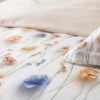 Lenjerie de pat dublu Morning Blossom Cotton Pro Pucioasa bumbac ranforce premium model flori colorate