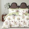 Lenjerie de pat percale bumbac 100% cu trandafiri, design floral romantic