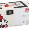 Lenjerie de pat dublu Tac Disney Minnie & Mickey Watercolor