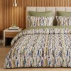 lenjerie de pat dublu Urban Tribe Verde Cotton Pro Pucioasa bumbac ranforce premium cearceaf 240x250 model abstract modern