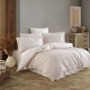 Lenjerie de pat cu modele elegante bej, Romance Beige, set de 4 piese