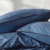 Lenjerie de pat poplin prespălat, Nazenin Home, Stone Wash Denim