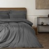 Lenjerii de pat Lyocell si Bumbac 220TC, Craft antracit, model armur