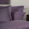 Lenjerii de pat Lyocell si Bumbac 220TC, Craft mov pruna, model armur