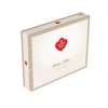 Lenjerie de pat bej deschis cu imprimeu floral pastelat în nuanțe de roz și crem, model Pansy Bej, bumbac 100% satinat, set cu 6 piese