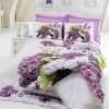 Lenjerie 3D Life din bumbac 100 ranforce, Cotton Box, Vilma - Lilac