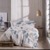 Lenjerie de pat satin de lux, 6 piese, Class Home Collection, Tuy Gri