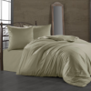 Lenjerie pat bumbac satinat 100% verde deschis, model Plain Color, 6 piese