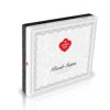 Lenjerie de pat Cotton Box Gloria Gold cu broderie negru și auriu, bumbac satinat, 6 piese