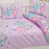 Lenjerie de patut bumbac 100%, Bahar Home, Dus V1 Lilac