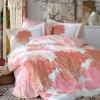 Lenjerie pat 1 persoana  poplin percale, Hobby Home, July Pink