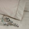 lenjerie pat 1 persoana bumbac ranforce vizon TAC Queen Basic
