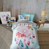 Lenjerie pat 1 persoana, bumbac 100%,Cotton Box,Joslin Mint