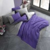 lenjerie pat 1 persoana Hobby Home Diamond Purple Anthracite