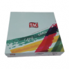 Lenjerie pat 1 persoana TAC bumbac 100% ranforce, cearceaf elastic ptr saltea 100x200 cm, Atlantis