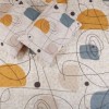 Lenjerie pat 1 persoana TAC bumbac 100% ranforce, cearceaf elastic saltea 120x200 cm, Edna