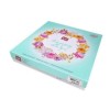 Lenjerie pat 1 persoana TAC Merry, design motive festive de Craciun