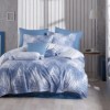 Lenjerie pat 3 piese, bumbac 100% ranforce,1 persoana,  Bahar Home, Havai Bleu