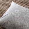 Lenjerie de pat First Choice Richman Gri 6 piese bumbac ranforce cu imprimeu ornamental paisley gri