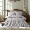 Lenjerie de pat First Choice Richman Gri 6 piese bumbac ranforce cu imprimeu ornamental paisley gri