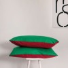 Lenjerie pat Craciun 1 persoana bumbac ranforce Holly Green