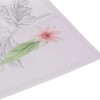 Lenjerie de pat model floral multicolor pe fundal lila, pat dublu, din bumbac 100% ranforce, Tac Adriel