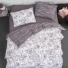 Lenjerie finet gros din 100% bumbac, cearceaf plat, Rozen Lilac