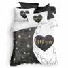 Lenjerie de pat dublu bumbac 100% ranforce Club Cotton Halfy, 