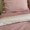 Lenjerie de pat dublu din bumbac 100% ranforce model Club Cotton Pure Terra cu design simplu în nuanțe de roz și alb
