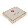 Lenjerie pat dublu bumbac 100% ranforce, Cotton Box, Dust - Tile Red