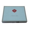 Lenjerie de pat dublu bumbac 100% ranforce roz și gri cu model floral de bujori - Cotton Box Fiona Pink