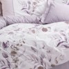 Lenjerie de pat Nadia-Lilac cu nuanțe de lila și alb, floricele delicate