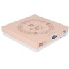 lenjerie pat bumbac satinat TAC Basic Rosu simpla eleganta rosie