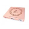 Lenjerie de pat gri-antracit TAC Hazel, model modern, set de 5 piese din mako-satin