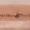 Lenjerie de pat Beverly Hills Polo Club cu dungi bej și maro din bumbac 100% ranforce