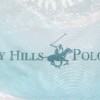 Lenjerie de pat albastru și alb Beverly Hills Polo Club cu dungi și logo distinctiv