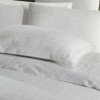 Lenjerie de pat crem, jacquard, 100% bumbac satinat, set 6 piese.