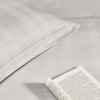 Lenjerie de pat Jacquard Satin de Lux 6 Piese TAC Carly Vizon, detalii complexe, bumbac satinat