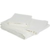 Lenjerie de pat Diana din satin ecru cu design jacquard sofisticat, set Tac