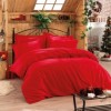 Lenjerie de pat Cotton Box din bumbac satin, roșu intens, elegantă